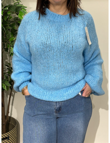 Camisola de malha grossa