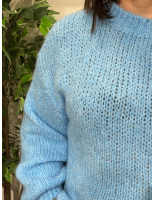 Camisola de malha grossa