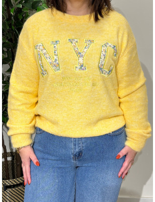 Camisola de malha NYC