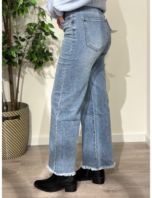 Calças de ganga modelo Wide Leg