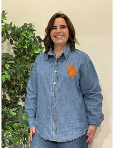 Camisa de ganga Lovena Paris