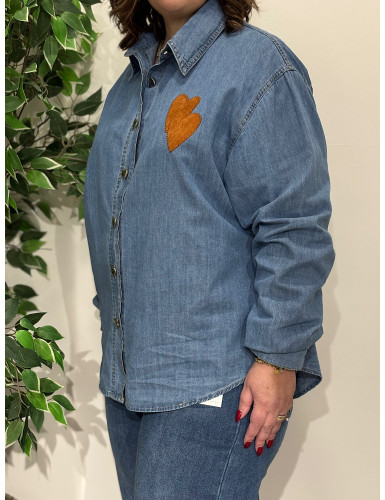 Camisa de ganga Lovena Paris