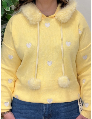 Camisola com capuz Moocci