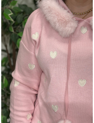 Camisola com capuz Moocci