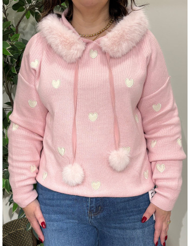 Camisola com capuz Moocci