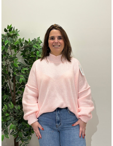 Camisola de malha oversize