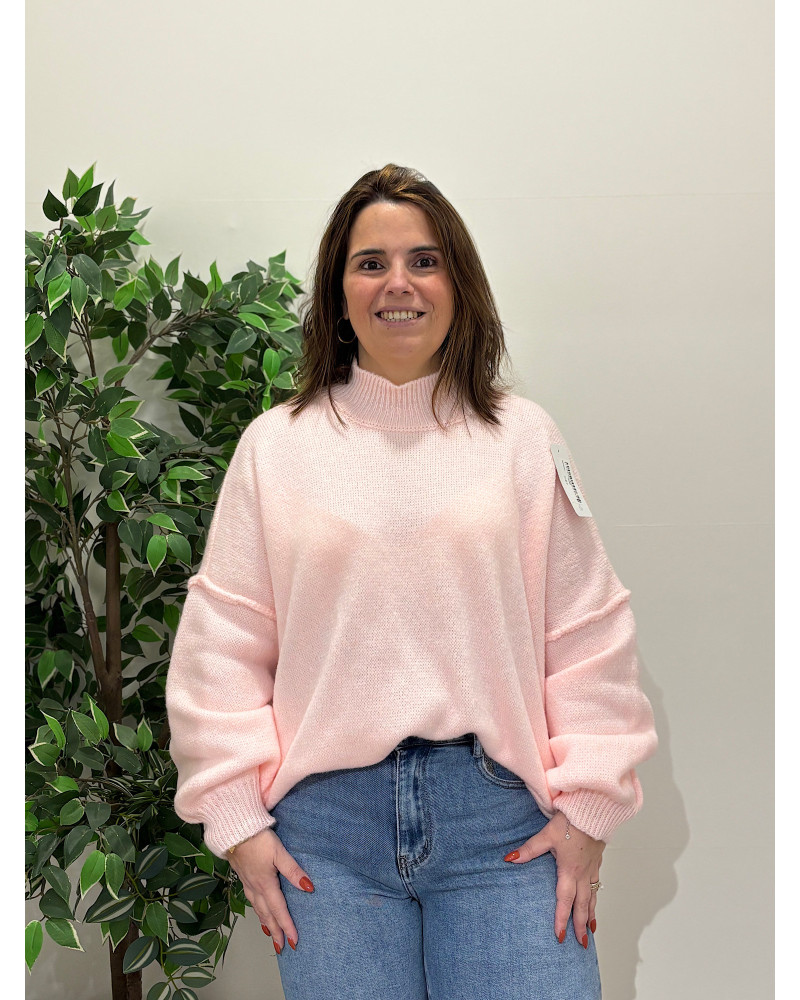 Camisola de malha oversize