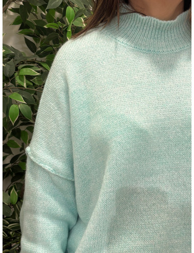 Camisola de malha oversize