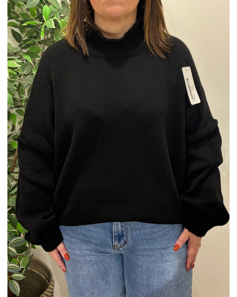 Camisola de malha oversize