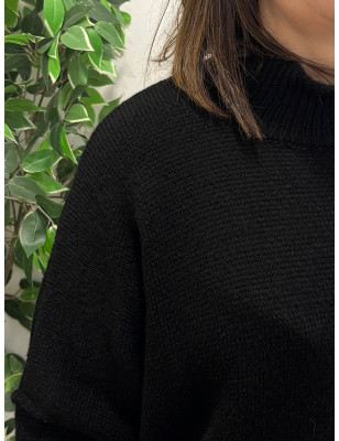 Camisola de malha oversize