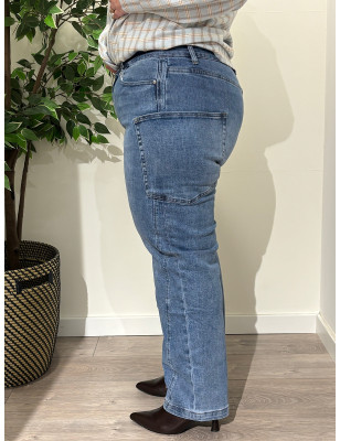 Calças de ganga balloon fit