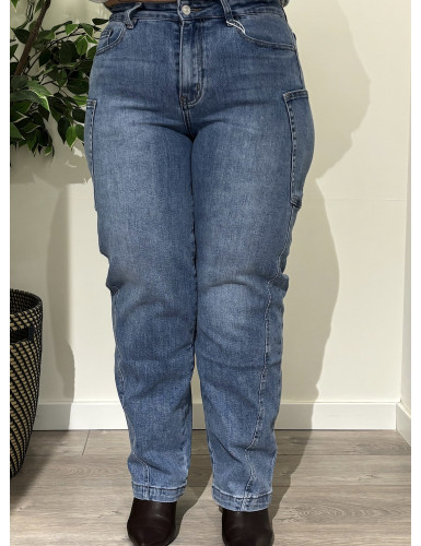 Calças de ganga balloon fit