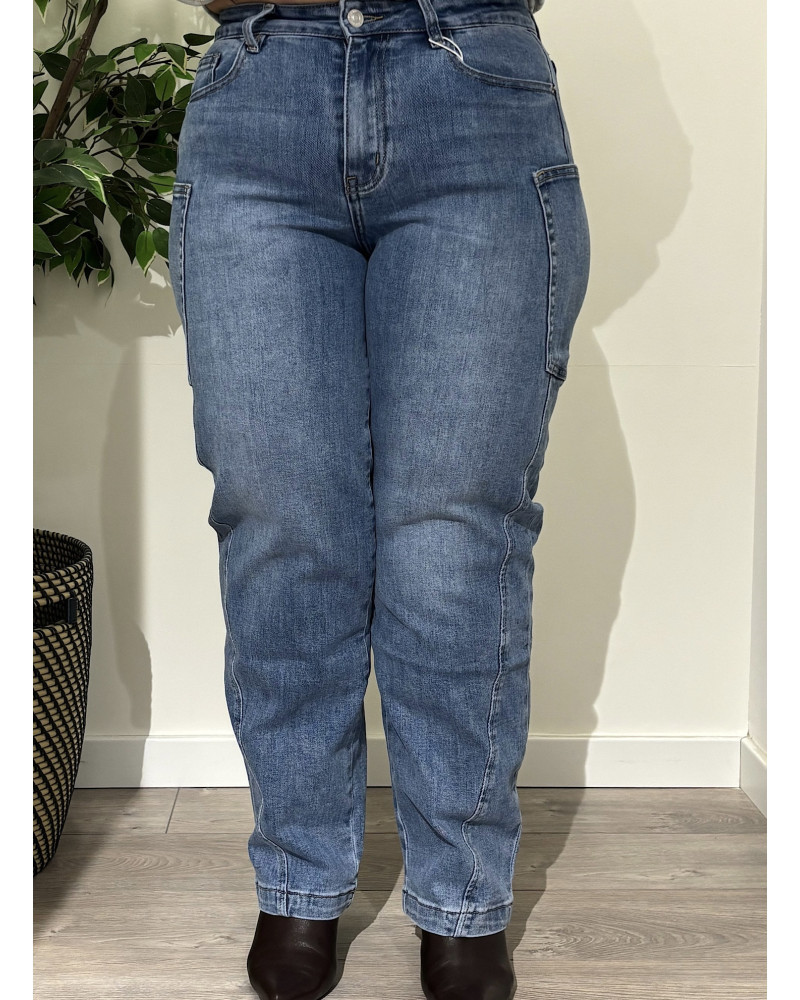 Calças de ganga balloon fit