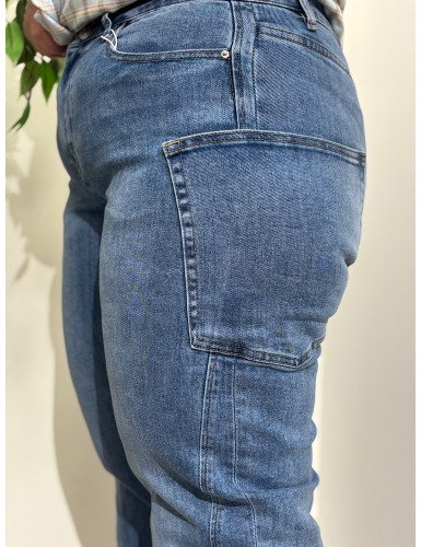 Calças de ganga balloon fit