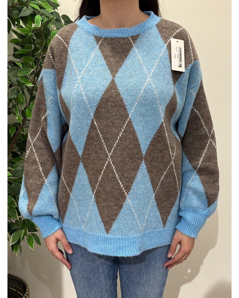 Camisola de losangos