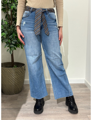 Calças de ganga modelo Flare