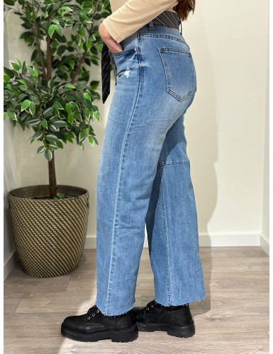 Calças de ganga modelo Flare