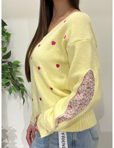 Camisola c/ decote em V Moocci