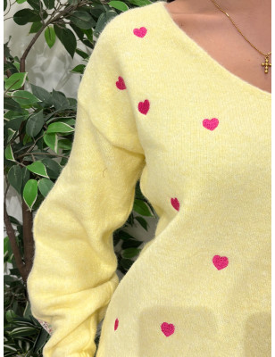 Camisola c/ decote em V Moocci