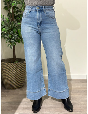 Calças de ganga modelo Wide Leg