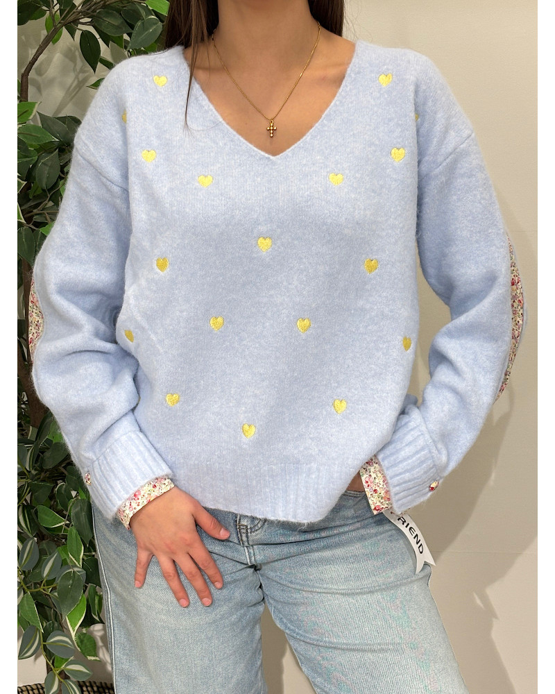 Camisola c/ decote em V Moocci