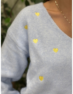 Camisola c/ decote em V Moocci