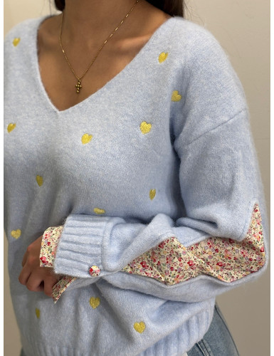 Camisola c/ decote em V Moocci