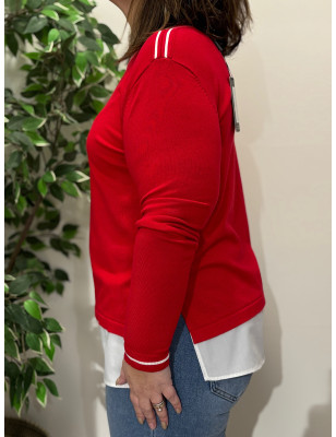 Camisola de malha fina