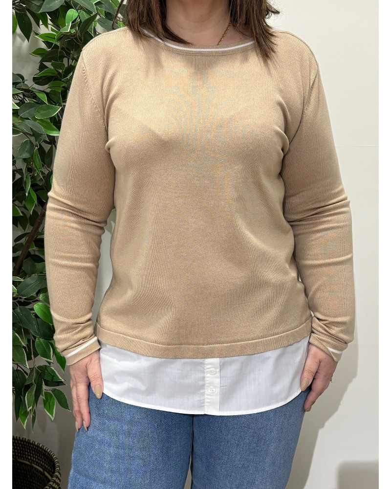 Camisola de malha fina