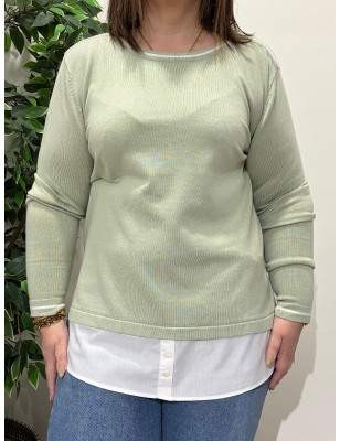 Camisola de malha fina