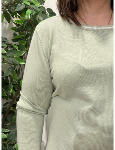 Camisola de malha fina