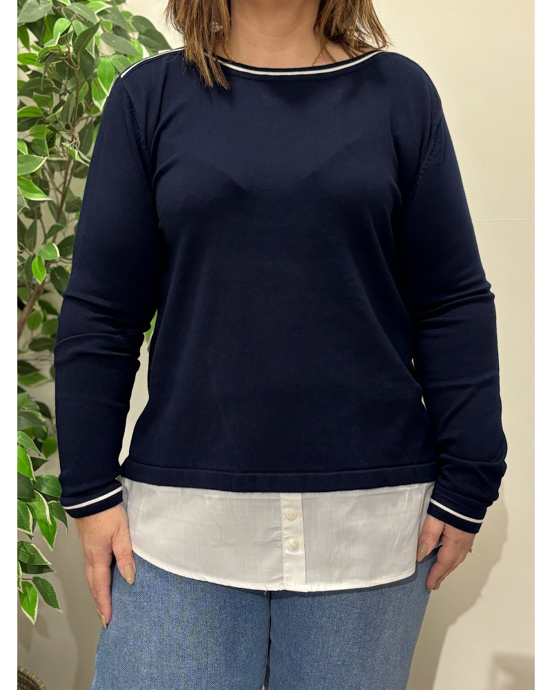 Camisola de malha fina