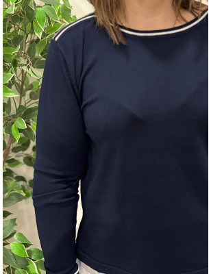 Camisola de malha fina