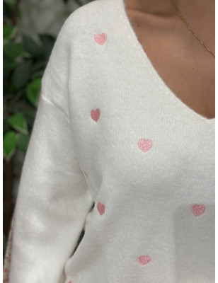 Camisola c/ decote em V Moocci