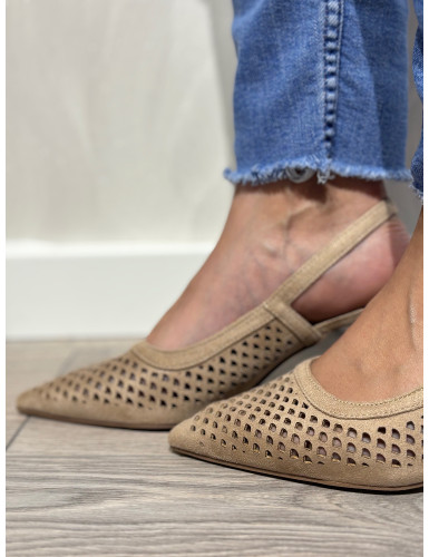 Sapatos Abertos Atrás