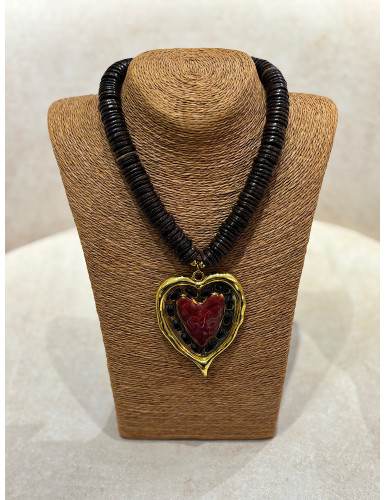 Colar Coração de Ouro