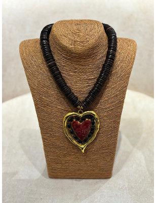 Colar Coração de Ouro