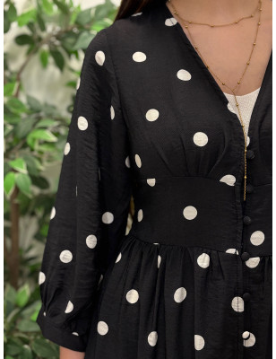 Vestido ás Bolinhas