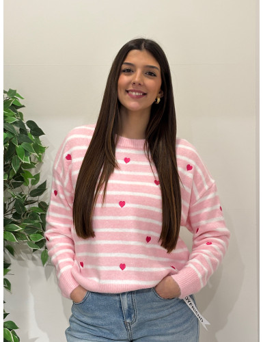 Camsiola de riscas Moocci