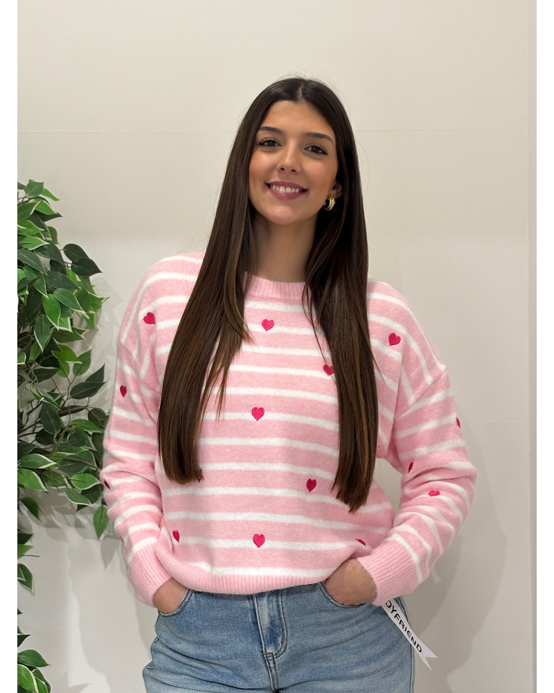 Camsiola de riscas Moocci