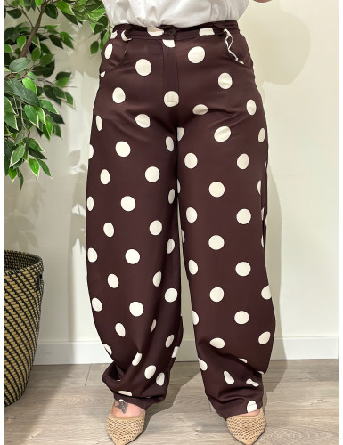 Calças Balão c/ Bolinhas