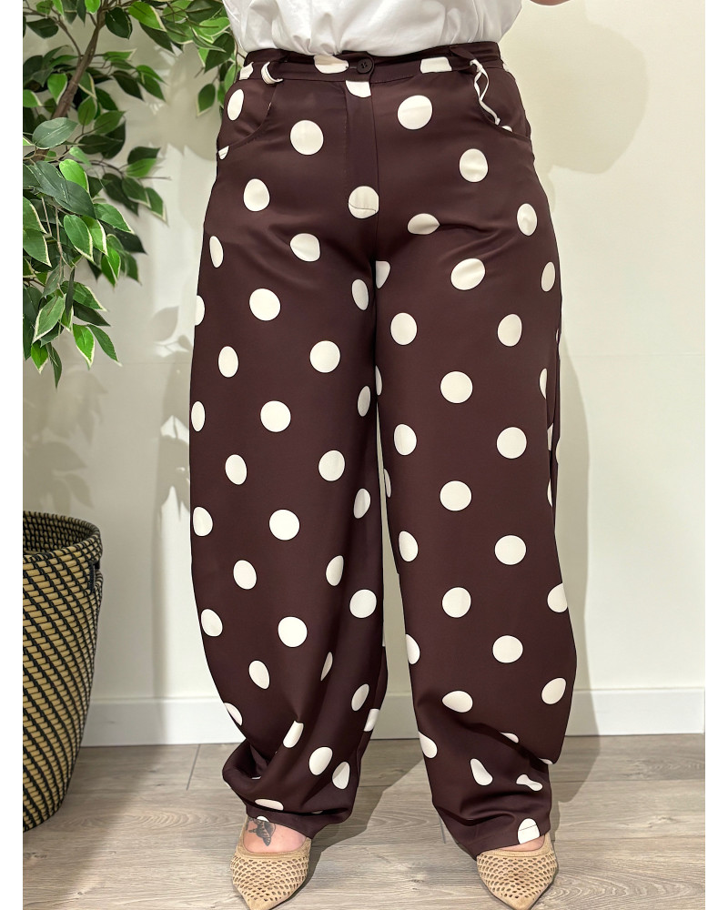 Calças Balão c/ Bolinhas