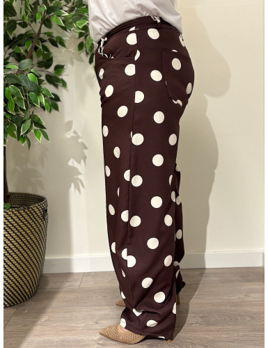 Calças Balão c/ Bolinhas