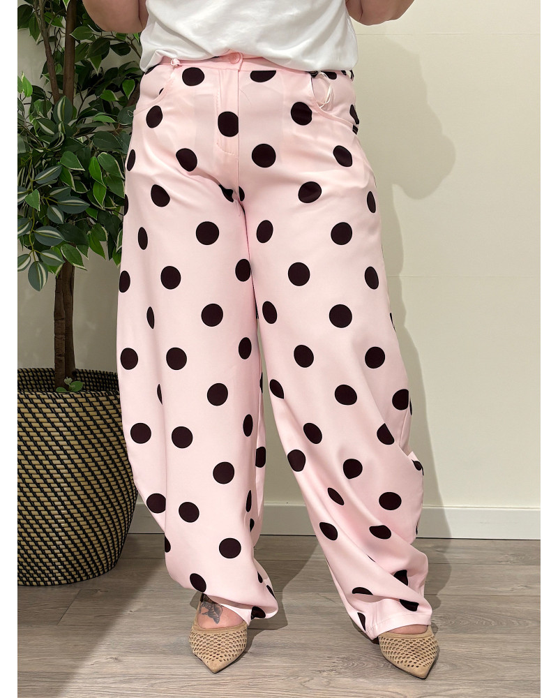 Calças Balão c/ Bolinhas