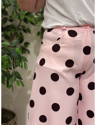 Calças Balão c/ Bolinhas