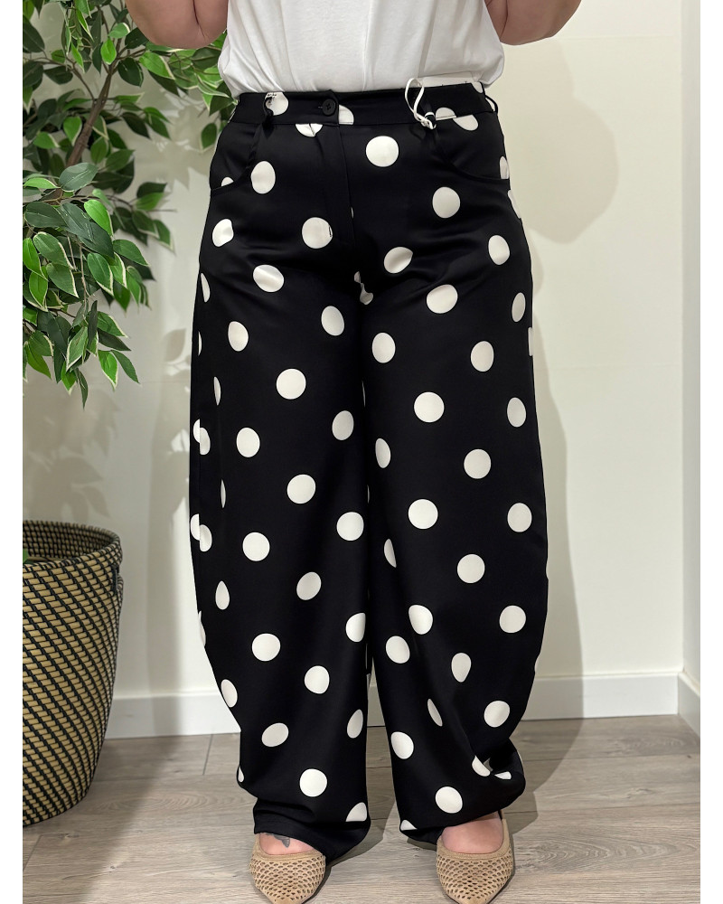 Calças Balão c/ Bolinhas