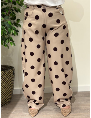 Calças Balão c/ Bolinhas