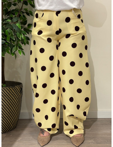 Calças Balão c/ Bolinhas