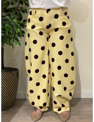 Calças Balão c/ Bolinhas