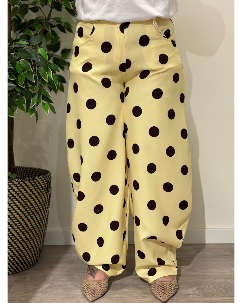 Calças Balão c/ Bolinhas